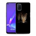 Дизайнерский пластиковый чехол для OPPO A52 Леопард