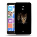 Дизайнерский пластиковый чехол для Nokia Lumia 1320 Леопард