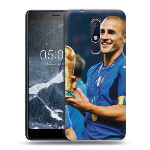 Дизайнерский пластиковый чехол для Nokia 5.1