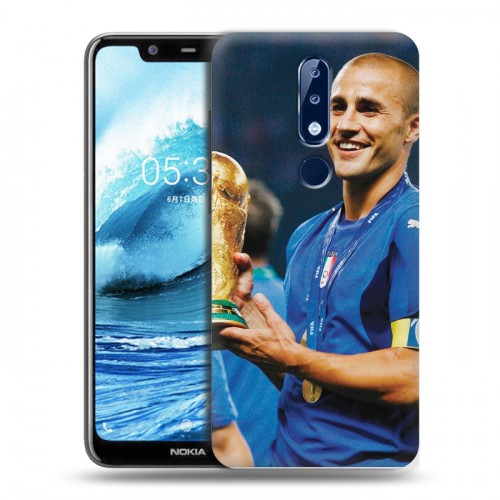 Дизайнерский силиконовый чехол для Nokia 5.1 Plus