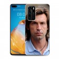 Дизайнерский силиконовый с усиленными углами чехол для Huawei P40