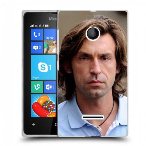 Дизайнерский пластиковый чехол для Microsoft Lumia 435