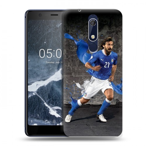 Дизайнерский пластиковый чехол для Nokia 5.1