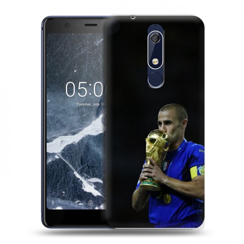 Дизайнерский пластиковый чехол для Nokia 5.1