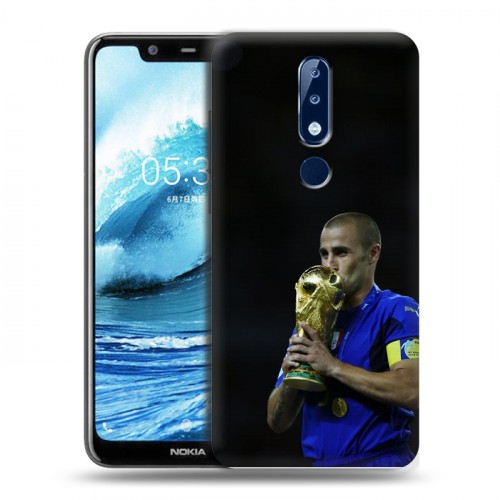 Дизайнерский силиконовый чехол для Nokia 5.1 Plus