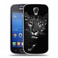 Дизайнерский пластиковый чехол для Samsung Galaxy S4 Active Леопард
