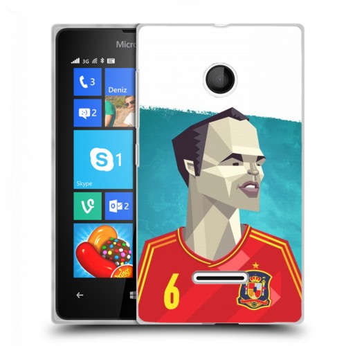 Дизайнерский пластиковый чехол для Microsoft Lumia 435