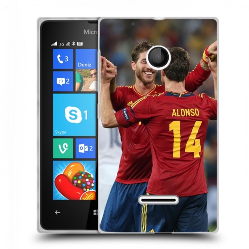 Дизайнерский пластиковый чехол для Microsoft Lumia 435