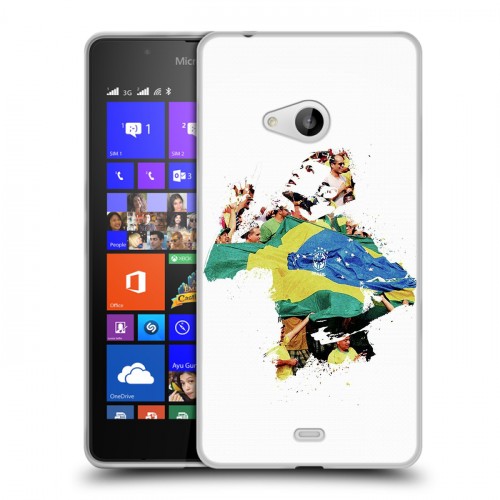 Дизайнерский пластиковый чехол для Microsoft Lumia 540