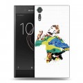 Дизайнерский пластиковый чехол для Sony Xperia XZs