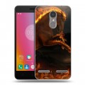 Дизайнерский пластиковый чехол для Lenovo K6 Лошади