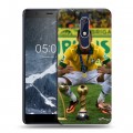 Дизайнерский пластиковый чехол для Nokia 5.1