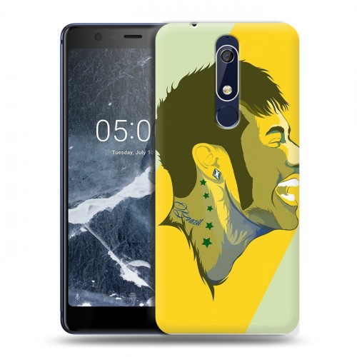 Дизайнерский пластиковый чехол для Nokia 5.1