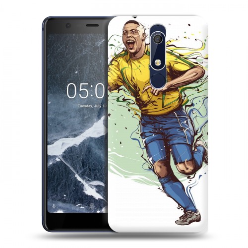 Дизайнерский пластиковый чехол для Nokia 5.1