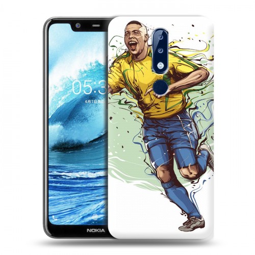 Дизайнерский пластиковый чехол для Nokia 5.1 Plus