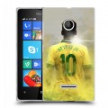 Дизайнерский пластиковый чехол для Microsoft Lumia 435