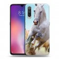 Дизайнерский силиконовый с усиленными углами чехол для Xiaomi Mi9 Лошади