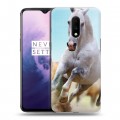 Дизайнерский пластиковый чехол для OnePlus 7 Лошади