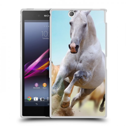 Дизайнерский пластиковый чехол для Sony Xperia Z Ultra  Лошади