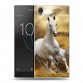 Дизайнерский пластиковый чехол для Sony Xperia L1 Лошади