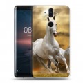 Дизайнерский пластиковый чехол для Nokia 8 Sirocco Лошади