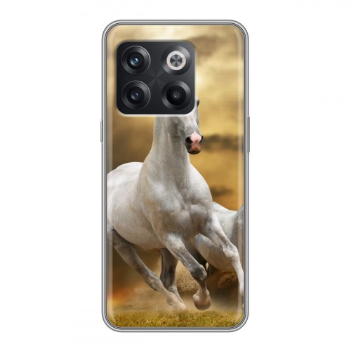 Дизайнерский силиконовый чехол для OnePlus 10T Лошади