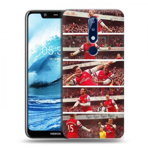 Дизайнерский пластиковый чехол для Nokia 5.1 Plus