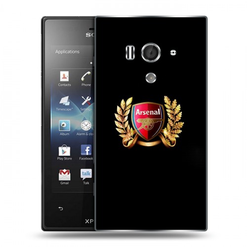 Дизайнерский пластиковый чехол для Sony Xperia acro S