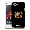 Дизайнерский силиконовый чехол для Sony Xperia L