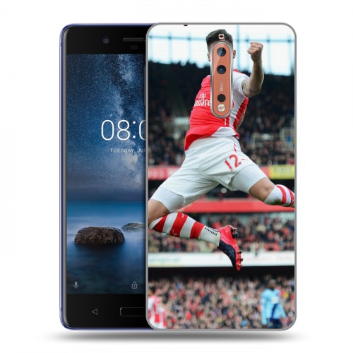 Дизайнерский пластиковый чехол для Nokia 8