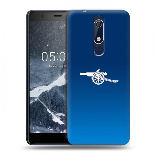 Дизайнерский пластиковый чехол для Nokia 5.1