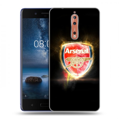 Дизайнерский пластиковый чехол для Nokia 8