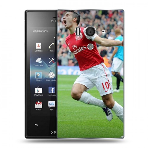 Дизайнерский пластиковый чехол для Sony Xperia acro S