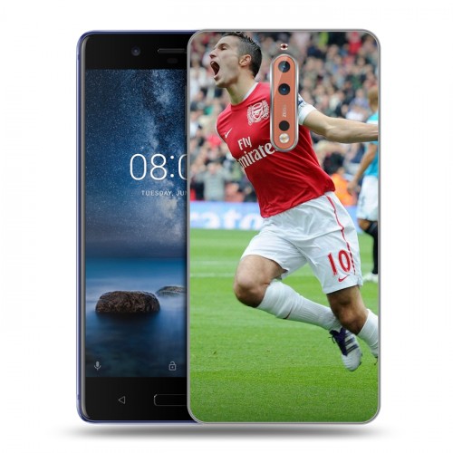 Дизайнерский пластиковый чехол для Nokia 8