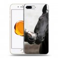 Дизайнерский силиконовый чехол для Iphone 7 Plus / 8 Plus Лошади