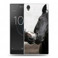 Дизайнерский пластиковый чехол для Sony Xperia L1 Лошади