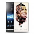 Дизайнерский пластиковый чехол для Sony Xperia S