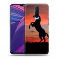 Дизайнерский пластиковый чехол для OPPO RX17 Pro Лошади