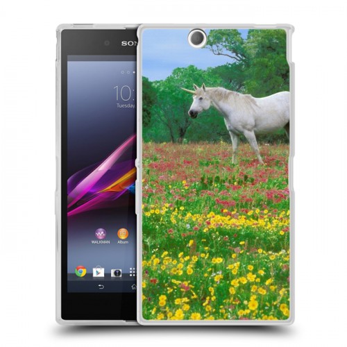 Дизайнерский пластиковый чехол для Sony Xperia Z Ultra  Лошади