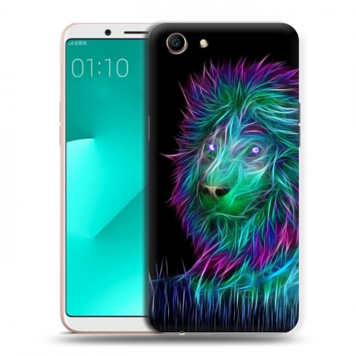 Дизайнерский пластиковый чехол для OPPO A83 Львы