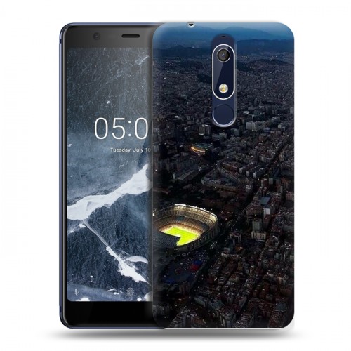 Дизайнерский пластиковый чехол для Nokia 5.1