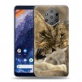 Дизайнерский силиконовый чехол для Nokia 9 PureView Львы