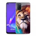 Дизайнерский пластиковый чехол для OPPO A52 Львы