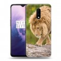 Дизайнерский пластиковый чехол для OnePlus 7 Львы