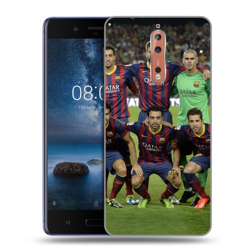 Дизайнерский пластиковый чехол для Nokia 8