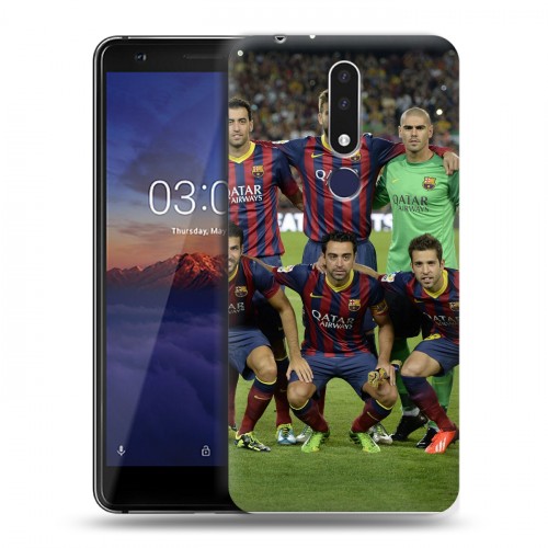 Дизайнерский силиконовый чехол для Nokia 3.1 Plus