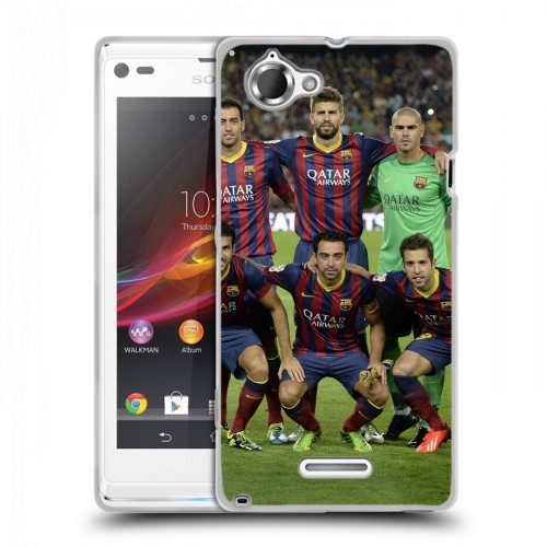 Дизайнерский пластиковый чехол для Sony Xperia L