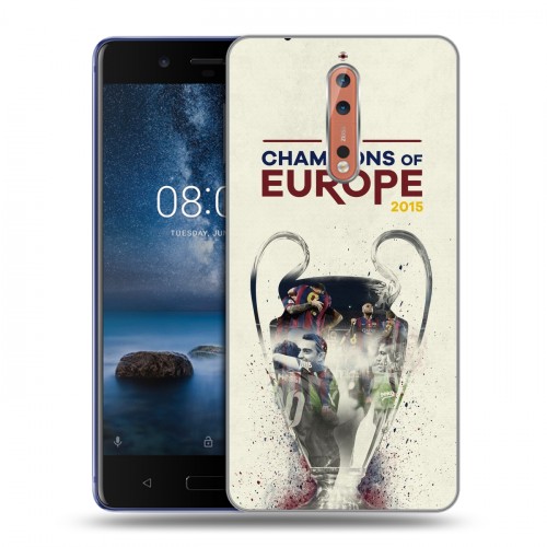 Дизайнерский пластиковый чехол для Nokia 8