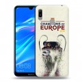 Дизайнерский пластиковый чехол для Huawei Y6 (2019)