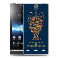 Дизайнерский пластиковый чехол для Sony Xperia S